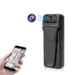 4k HD Wireless Camera 1080p Audio Video Recorder Camera with Night Vision, Motion Detection, Indoor Outdoor Seecurity Camera, Watch Live Anywhere - Black
