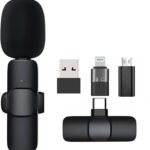Professional K8 Type-C Single Lavalier Mini Clip Wireless Microphone Lapel Lavalier Microphone Wireless