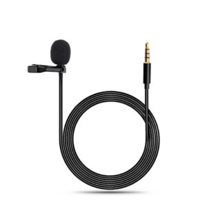 .5mm Lapel Microphone for Video Recording | Collar Mic | Small Mic for Phone | Wired Mini Mike for Phone | Microphone for Recording