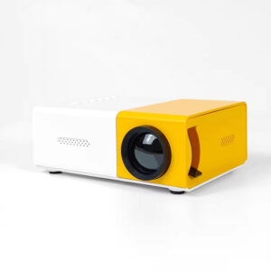 Portable Mini Projector with HDMI USB AV & Micro SD Support, LED Home Theater Projector Compatible with Smartphone, Laptop, PC, TV, PS4 & DVD Player