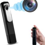 Mini HD Camera with Audio Recording | USB Rechargeable Portable Camera with TF Card Storage & Continuous Recording