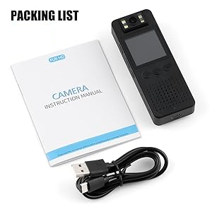 Portable Body Camera with Audio & Screen | HD Wearable Clip Camera with Night Vision, One-Touch Recording & TF Card Support - Image 7
