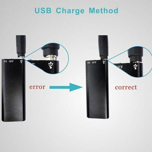 Mini Digital Audio Recorder – 8GB Built-in Memory, Up to 14 Hours Recording, Compact USB Rechargeable Design - Image 2