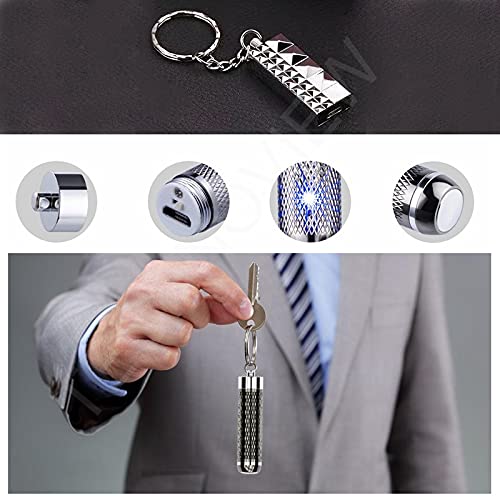 32GB Pendant Voice Recorder Necklace, Mini Keychain Audio Recorder with Stereo Microphone, One-Touch Recording, Up to 15 Hours Recording Time - Image 5